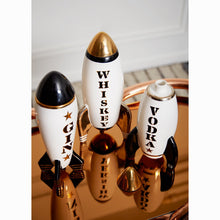 Load image into Gallery viewer, JONATHAN ADLER  WHISKEY ROCKET DECANTER
