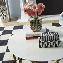 Load image into Gallery viewer, JONATHAN ADLER MEDIUM OP ART LACQUER BOX
