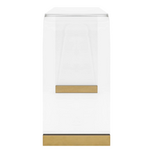 Load image into Gallery viewer, Acrylic Gold Console Table
