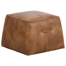 Load image into Gallery viewer, TAHOE OTTOMAN - TOBACCO TAN
